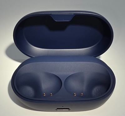 Original-Ladecase für Jabra Elite 7 Active, In-Ear-Kopfhörer. Navy Blue/Blau