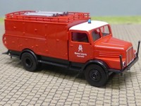 1/87 Brekina Ifa S 4000 Feuerwehr Messe Leipzig Interschutz Sondermodell