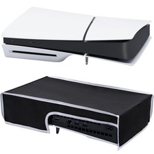 Horizontal Dust Cover for PS5 Slim Console Oxford Cloth Protective Case