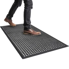Heavy Duty Anti-Fatigue Non-Slip Rubber Floor Mat 36"x60" Commercial Kitchen