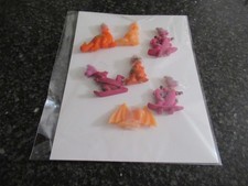 Lot of 7 Vintage The Flintstones PVC Figures Dino