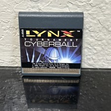 Atari Lynx Tournament Cyberball Cartridge 1990 Tested image
