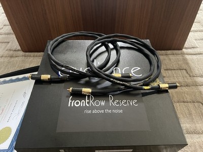 Audience FrontRow Reserve RCA Interconnects Cables.