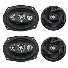 EF-694 6"x9" Front  EF-653 6.5" Rear Door Speakers Fit 2015-2024 Ford F-150