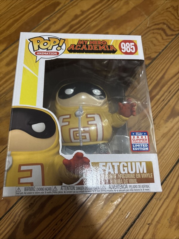 Funko Pop! My Hero Academia Fatgum #985 (2021 Summer Con) 6 inch Vinyl Figure 