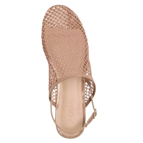 Aqua Krisy Mesh Slingback Ballerinas Größe 10 Rose Blush Bloomingdale exklusiv