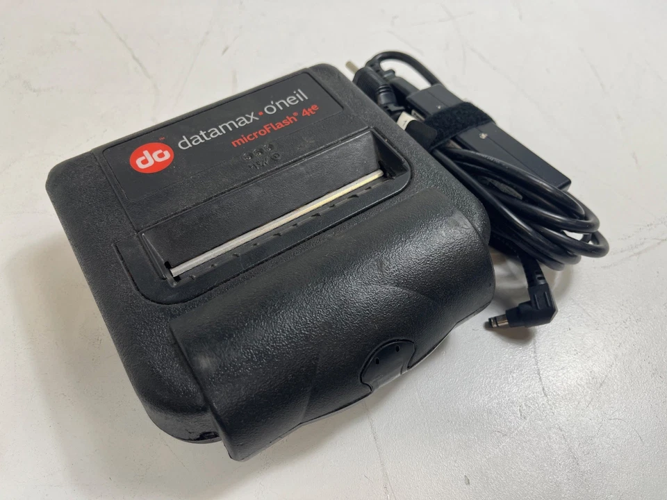 DataMax O'Neil MicroFlash 4te Bluetooth Portable Thermal Barcode Label Printer - Image 4 of 4
