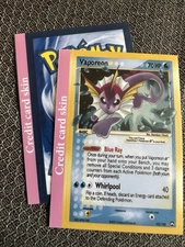 Vaporeon Pokémon Debit Credit Card Skin - Small Chip - Matte