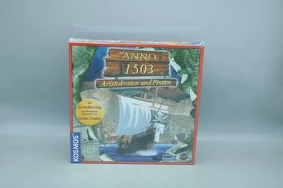 ⭐NEU: ANNO 1503 Aristrokraten und Piraten Brettspiel Erweiterung Spiel Kosmos⭐ - Bild 1 von 4