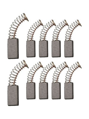 10 Pcs Electric Drill Motor Rotary Carbon Brush Motors 6x10x15mm Spring