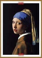 Vermeer 'Girl with a Pearl Earring' Peelable Wall Poster 585 805mm