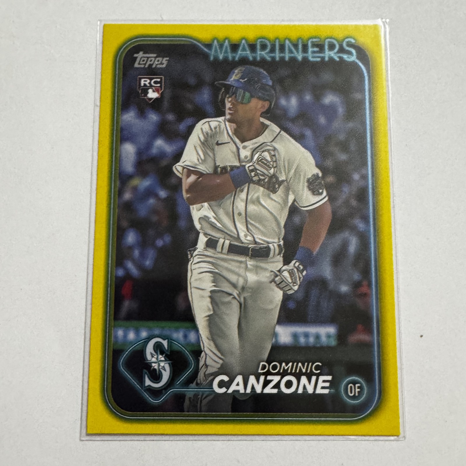 2024 Topps #195 Dominic Canzone Yellow