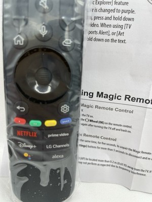 Magic Remote Control Brand New With Instructions / Voice Recognition / Streaming