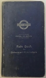 London Transport Rule Book 1951