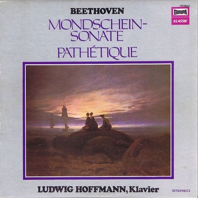 Beethoven*, Ludwig Hoffmann - Mondschein Sonate / Pathétique LP Comp Vinyl 0086