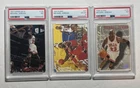 Michael Jordan Lot (3) Graded Cards PSA 7 PSA 4 PSA 7 !!!
