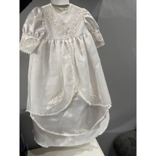 Vtg Madonna Christening Gown 6-9 mo
