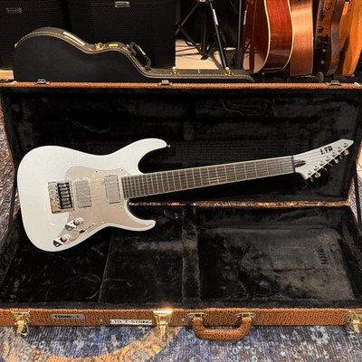 ESP LTD KS M-7 Evertune Ken Susi 7-string Signature GTR - 2023 - Metallic Silver