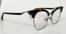 FENDI Cat EyeEyeglasses Sunglasses Frame Only Tortoise Italy