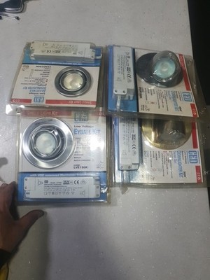 x4 Restposten Einbaustrahler LED Decken Einbaustrahler Blenden Festlicht Altbestand