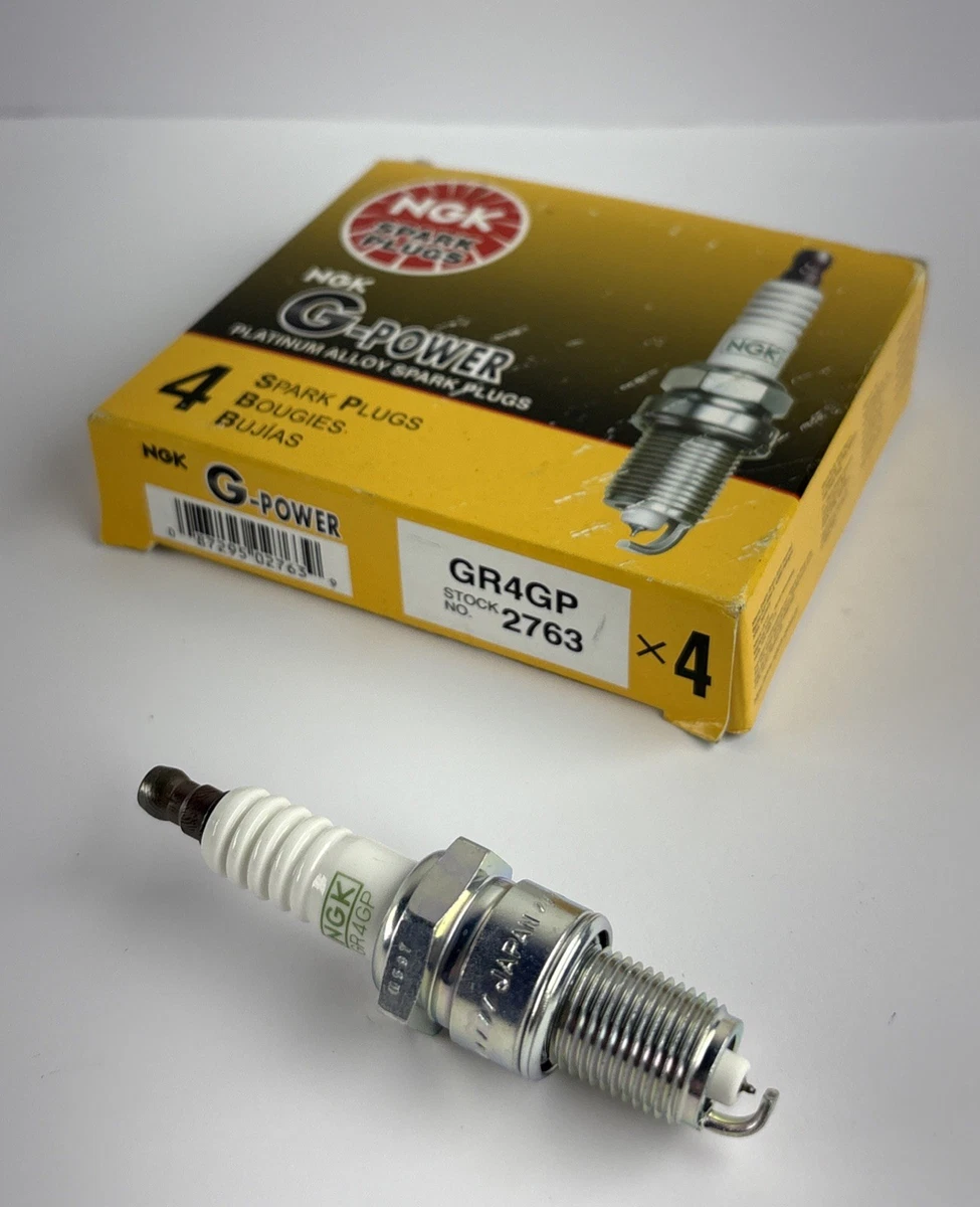 4x Pcs NGK G-Power Spark Plugs 2763 GR4GP Tune Up Kit Set fm photo 1