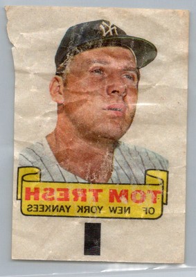 Tom Tresh 1966 Topps - Rub-Offs MC New York Yankees #
