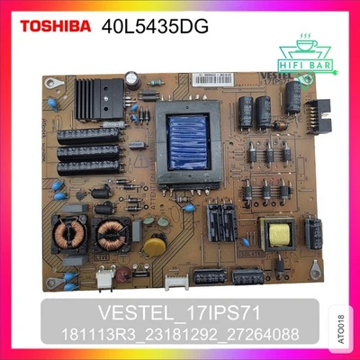 ✅ Alimentation pour TV TOSHIBA 40L5435DG VESTEL 17IPS71 181113R3 * 23181292 * 27 - Photo 1/4