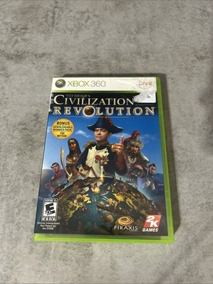 Sid Meier's Civilization Revolution (Xbox 360, 2008) Complete CIB Tested Working