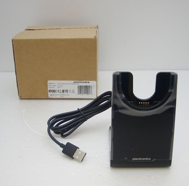 NEW Plantronics Voyager Focus B825 UC, B825-M MS USB Desktop Charging Stand