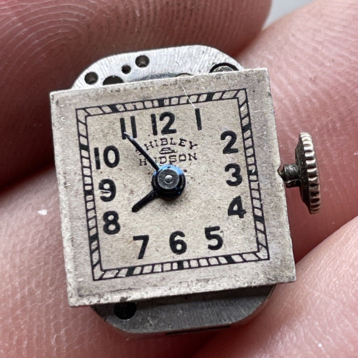 Vintage Adams Watch Co. 17 Jewel Swiss Unadjusted Face And