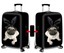 Printed Elastic Luggage Cover Protector - Dust-Proof Suitcase Cover For Sizes 18-32 Inch