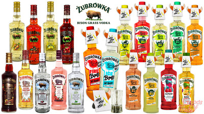 Zubrowka BISON GRASS Frucht Vodka / Polen / 0,5L / Limitiert / excl. Wodka Glas