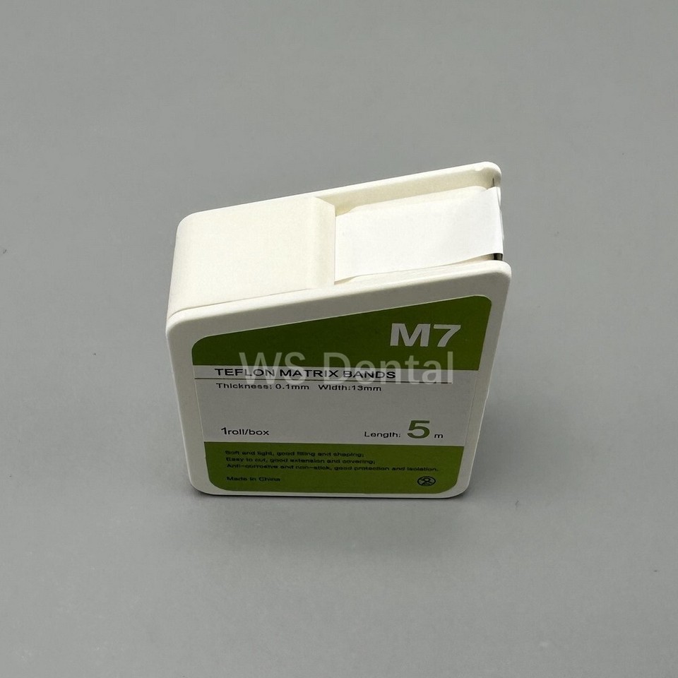 10X Dental Teflon Matrix Bands PTFT Universal Matrice System White ...
