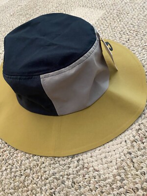 Nike ACG Bucket Hat Sun Rain Wide Brim DC9088-045 Black Tan L/XL Men's Women's