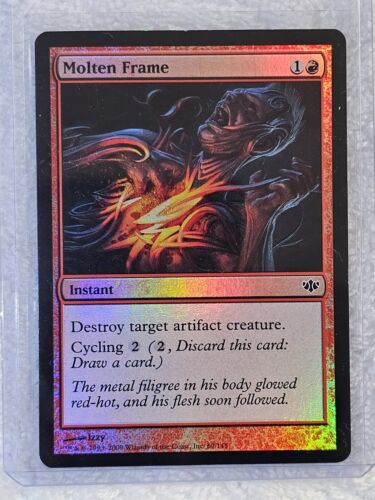 MTG Molten Frame FOIL - Conflux (CON) #69 Magic the Gathering Card NM - Picture 5 of 6