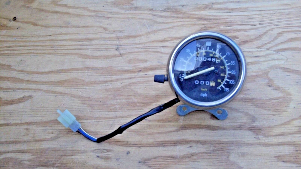 1993 YAMAHA XV 535 VELOCÍMETRO VIRAGO VELOCÍMETRO 48 MILHAS 535 3BT-8351A-00-00 FABRICANTE DE EQUIPAMENTO ORIGINAL - Imagem 2 de 4