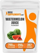 BulkSupplements Watermelon Juice Powder - Fruit Powder - Hydration Supplement