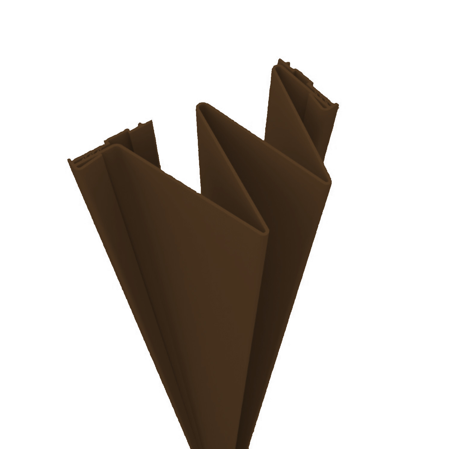 Door Finger Protector Guards for Push Side of Door Hinges (2032mm Brown)