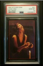 BRANDON LEE 1994 THE CROW #41 CARD PSA 10 GEM