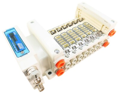 SMC VV5QC21-07C8SNBN VQC Series 7 Station Manifold with ProfiBus EX260-SPR3 NEW