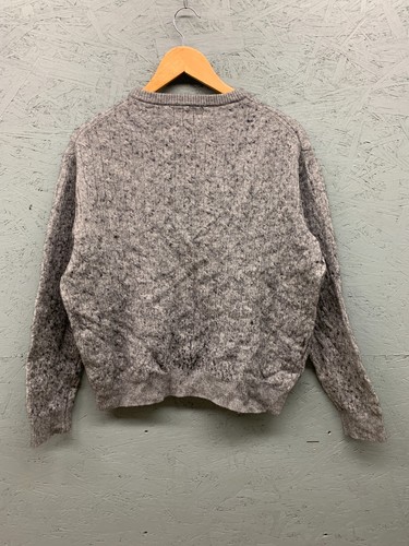 Vineyard Vines Sweater Men’s XL Gray Cashmere Cotton Crew Neck Whale Logo - Picture 9 of 9