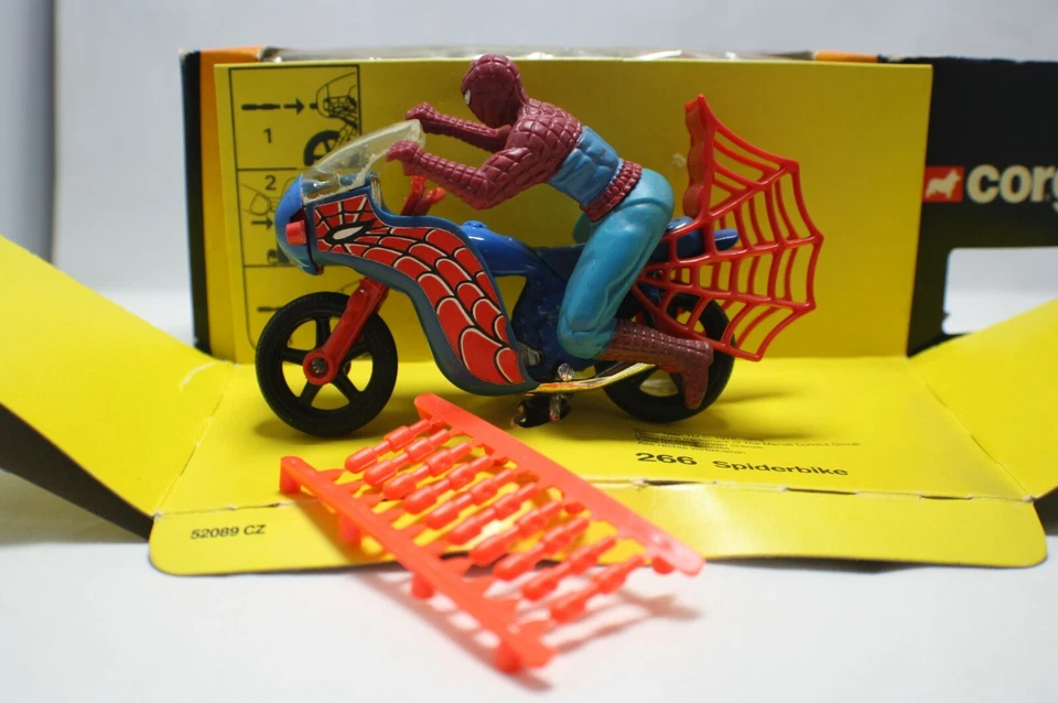 Corgi 266 Spiderbike Mint In Box Complete set - Image 4 of 4