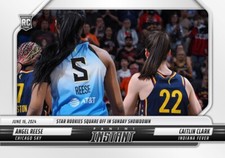 Caitlin Clark  Angel Reese 2024 Panini instant WNBA Indiana Fever RC Sky