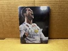 EA Sports FIFA 18 Cristiano Ronaldo Steelbook Case Only - No Game - NEW SEALED