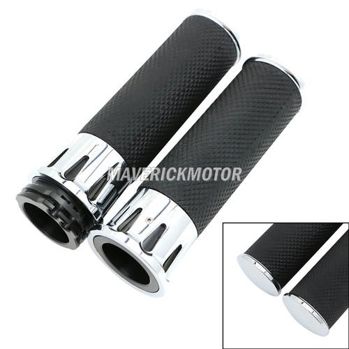 1'' Handle Bars For Harley Hand Grips Dyna Softail Road Glide XL XR VRSC Touring - Bild 8 von 11
