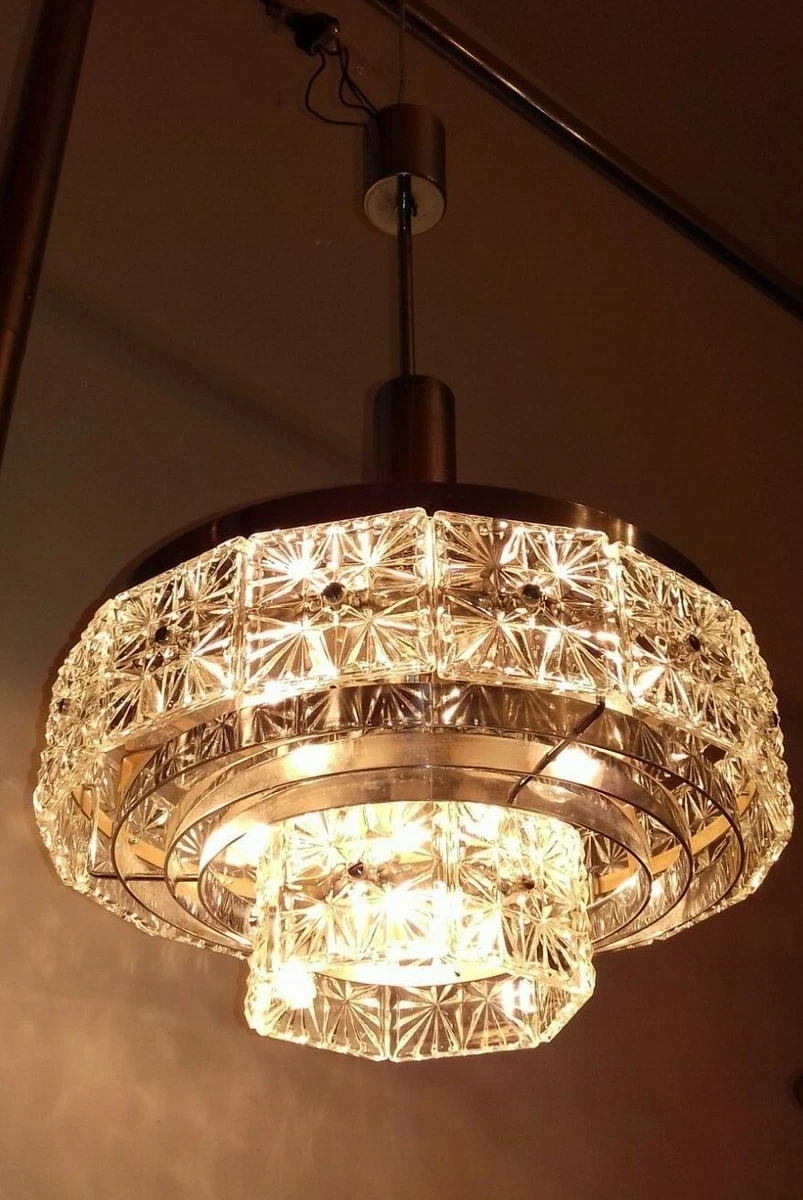 Chandelier Design Crystal Kinkeldey of The Years 60 70 Chandelier
