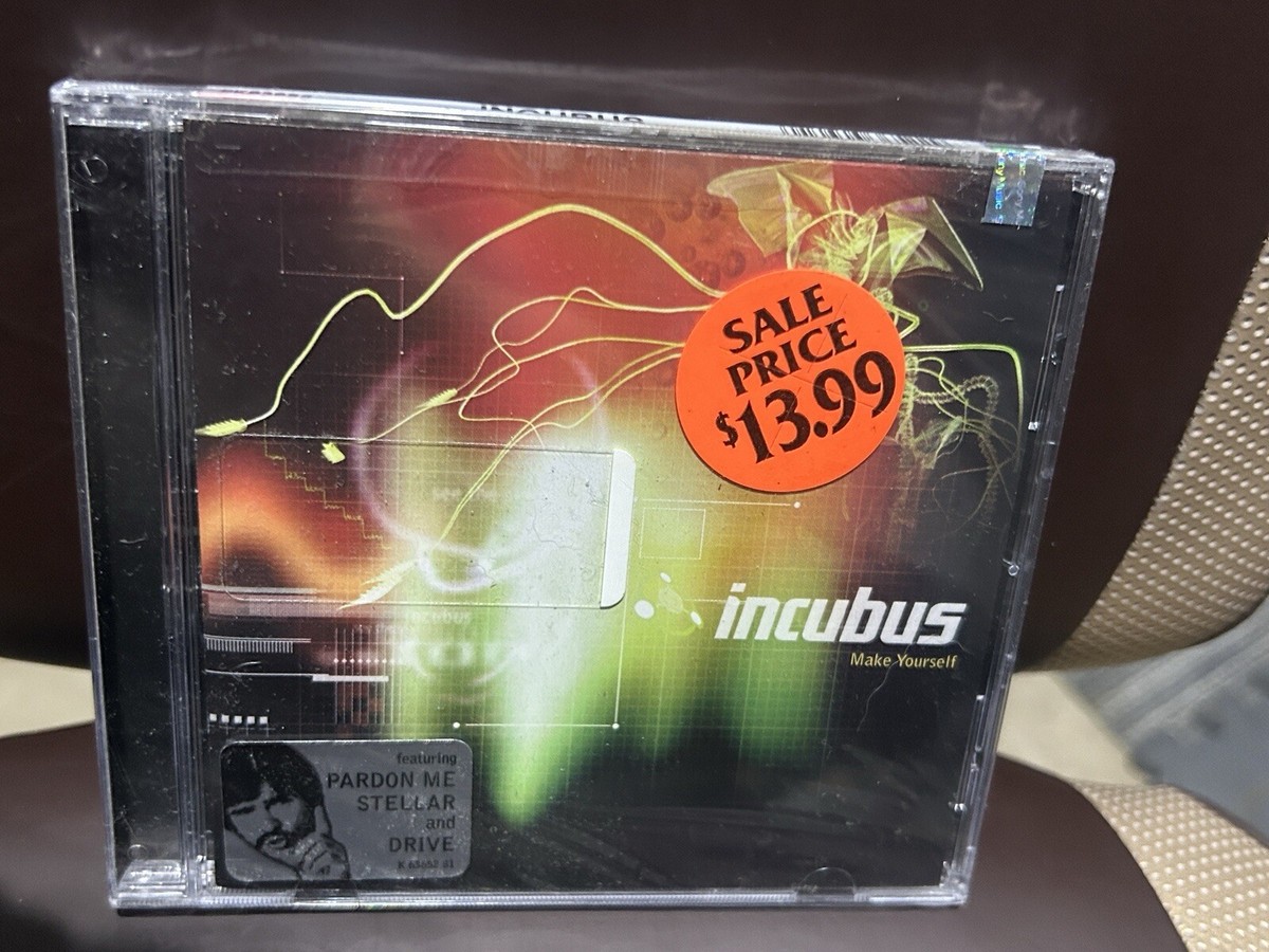 Vintage Incubus Cd Make Yourself Album 1999 Hype Stickers Price