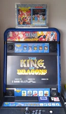 Capcom The King of Dragons Instruction Art set for Taito Vewlix CPS1 Jamma