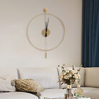Modern Nordic Wall Clock Hollow Clock Living Room Bedroom Art Decor New