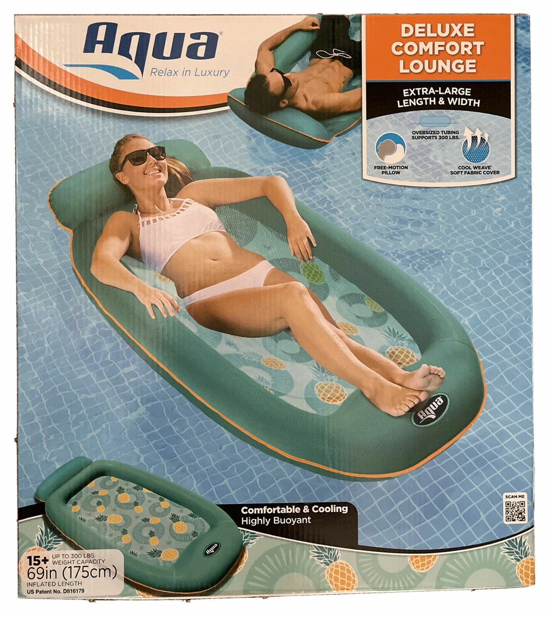 Aqua oversized deluxe pool lounger online